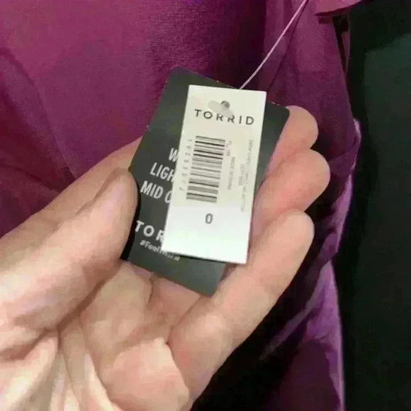 TORRID SWIM Wire-Free Side Tie Swim Dress No‎ Bottom - Short Length Size 0 NWT - Picture 7 of 7